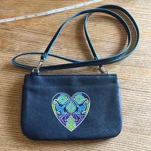 Brighton Summer Heart Mini Bag Cross Body Purse